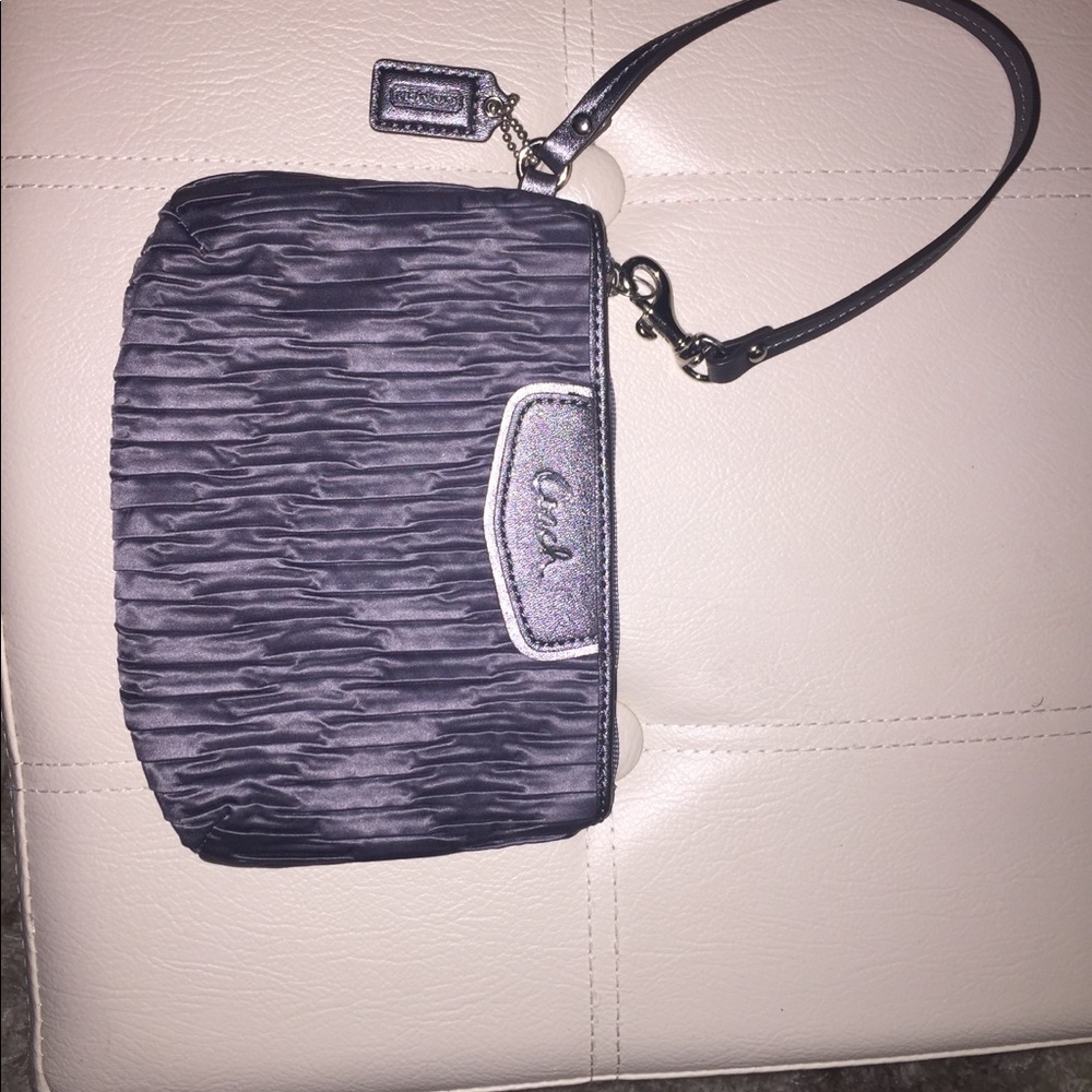 NWOT Authentic Coach Wristlet